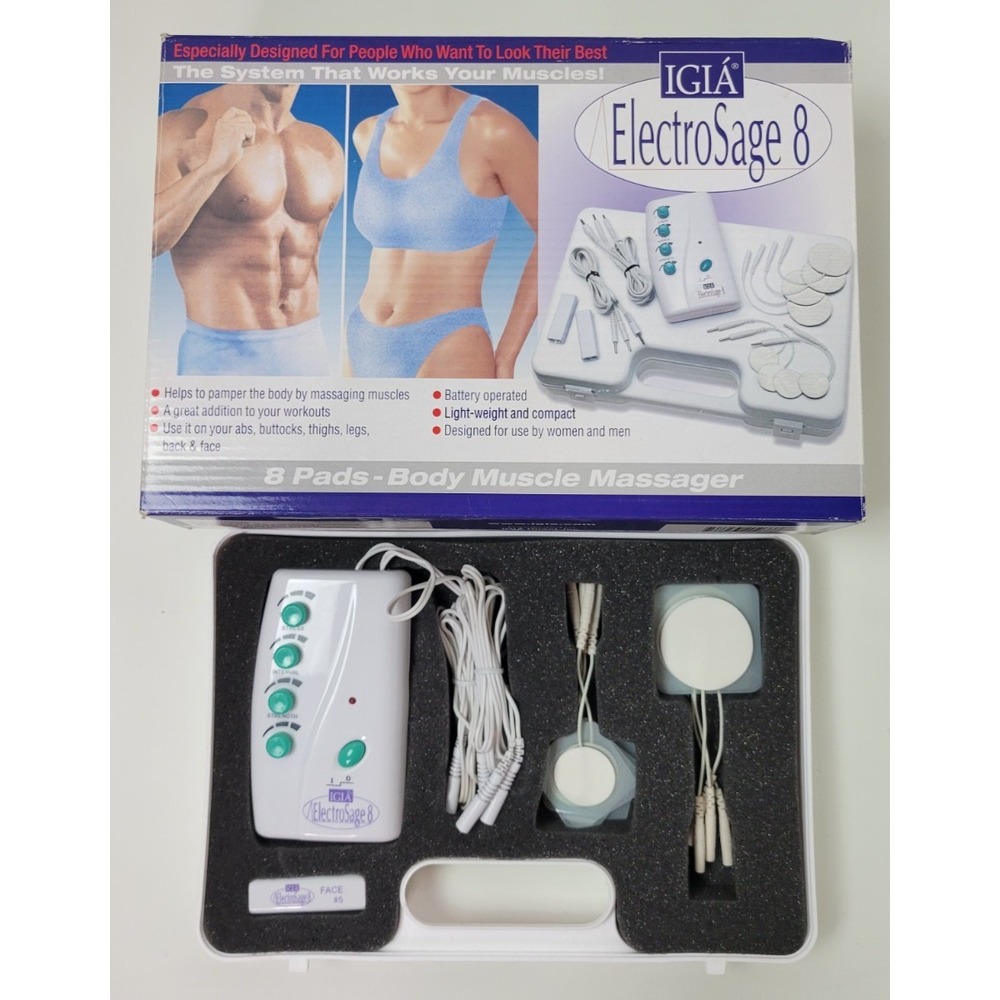 Igia ElectroSage 8 Body Muscle Massager‎ Tens AT6717